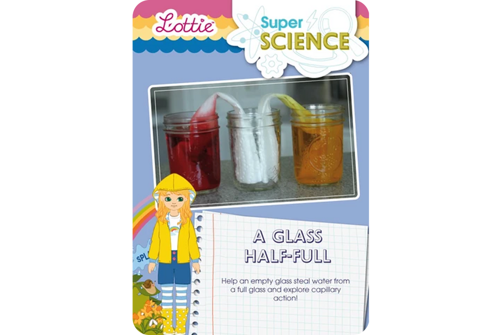Object Lesson Half Full A glass half-full activity for kids