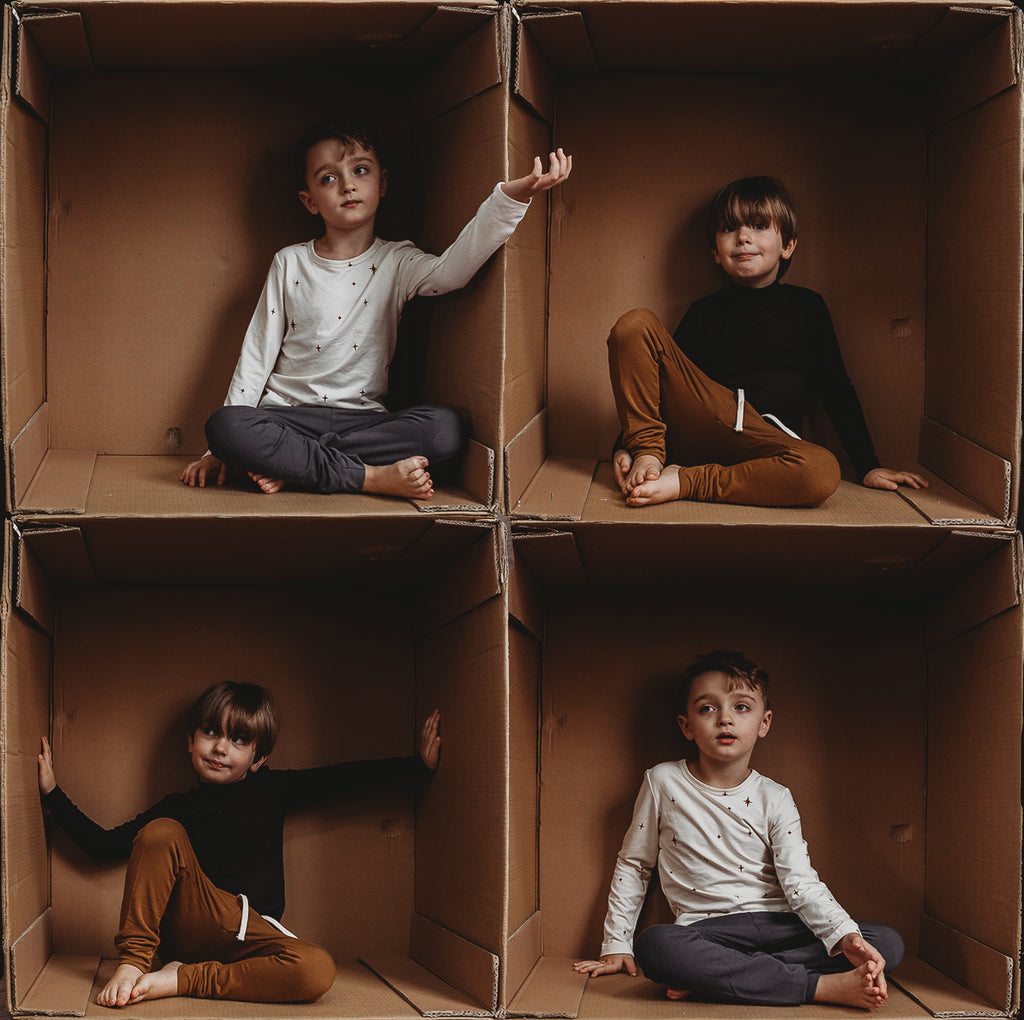 Children With Box 5 Ways to Encourage Imaginative Play with a Cardboard Box