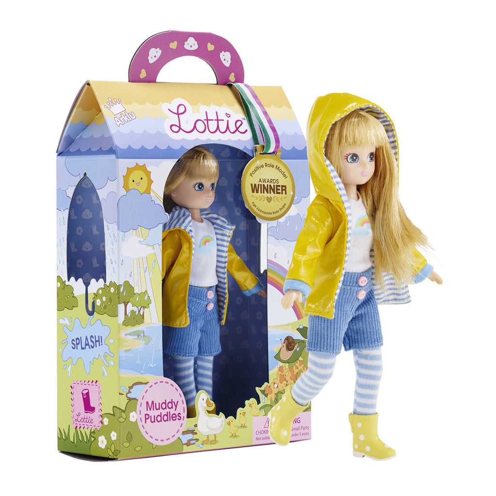Lottie muddy puddles doll discount